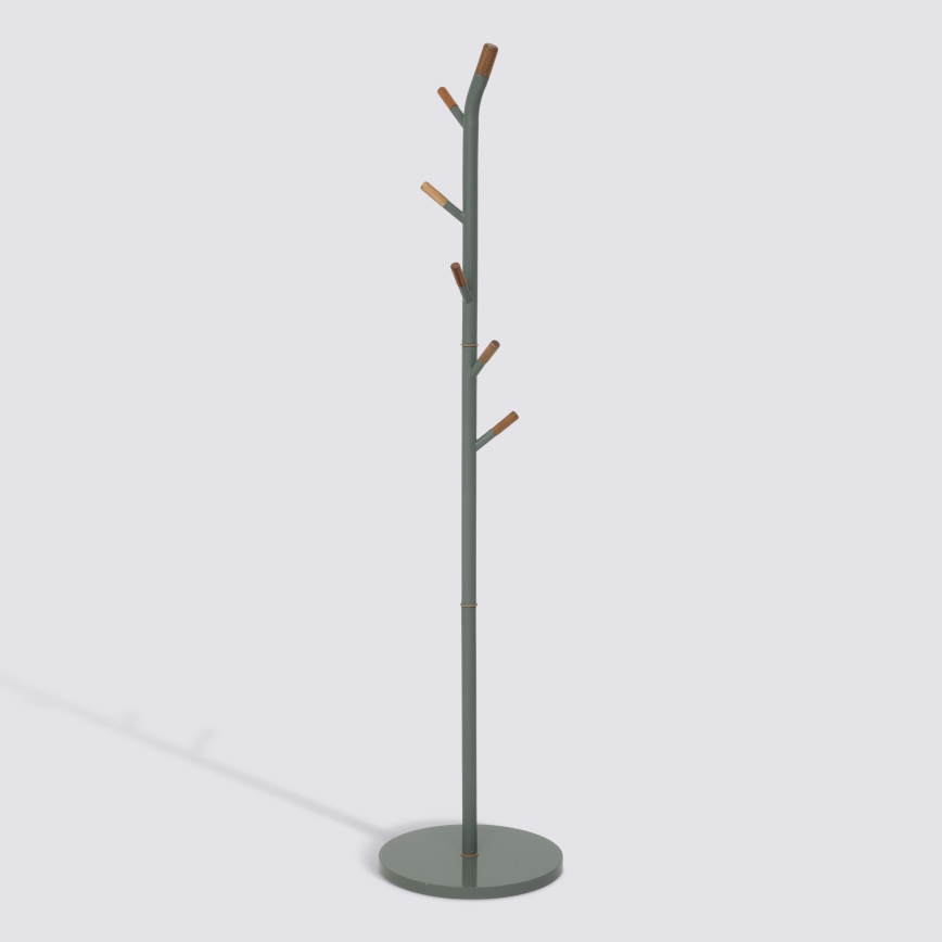 5five - Appendiabiti a piantana TALO 175,5x40 cm verde/marrone