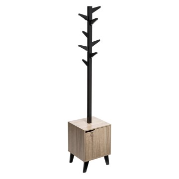 5five - Appendiabiti da terra RAME 169x35 cm nero/marrone