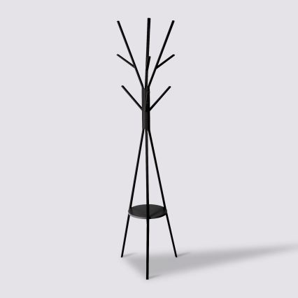5five - Appendiabiti da terra TASO 180x44 cm nero