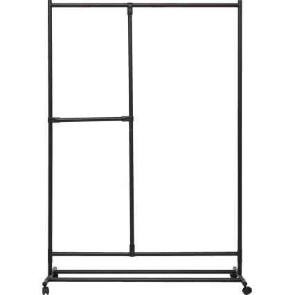 5five - Attaccapanni a piantana KENY 173x117 cm nero