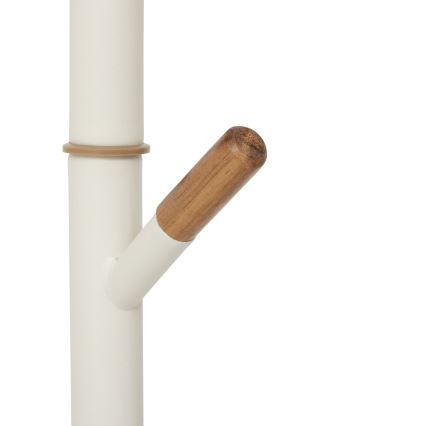 5five - Attaccapanni a piantana TALO 175,5 x 40 cm bianco/marrone