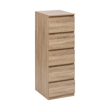 5five - Cassettiera HEIM 40x118x48 cm marrone