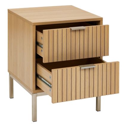 5five - Comodino ARCUS 40x40 cm marrone