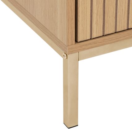 5five - Comodino ARCUS 40x40 cm marrone
