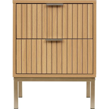 5five - Comodino ARCUS 40x40 cm marrone