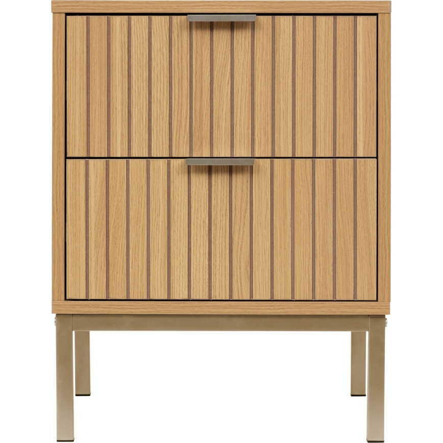 5five - Comodino ARCUS 40x40 cm marrone