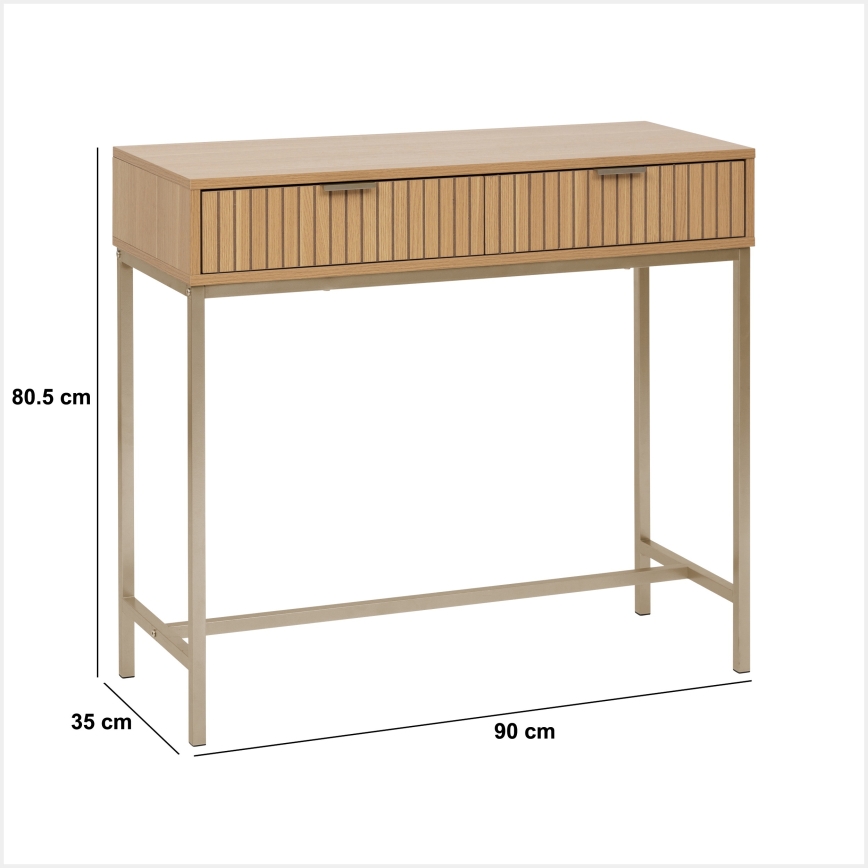 5five - Consolle OPUS 90x35 cm marrone