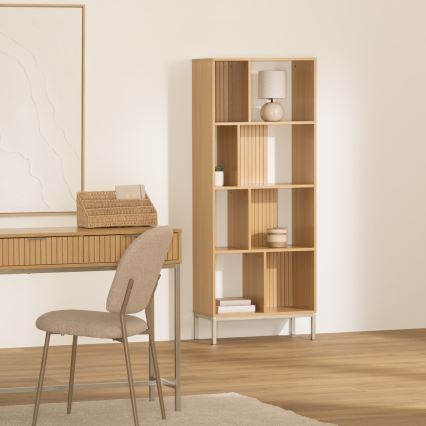 5five - Libreria GRID 63x159x30 cm marrone