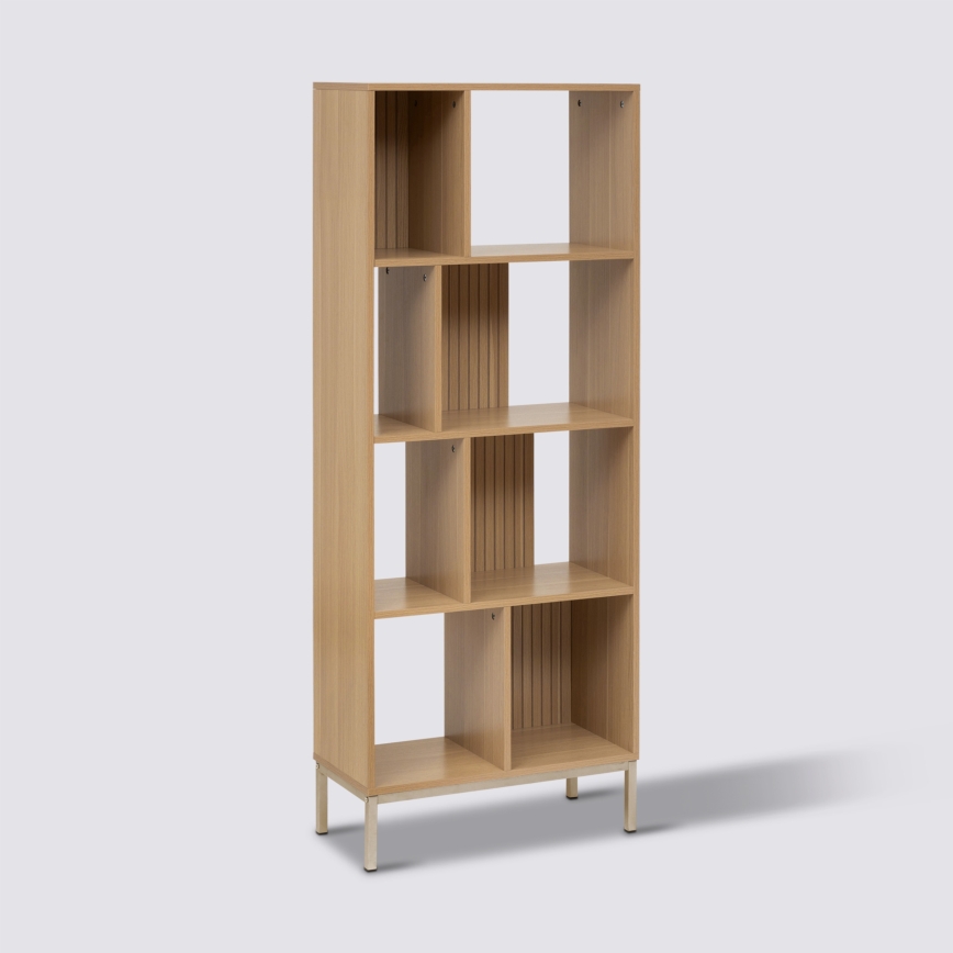 5five - Libreria GRID 63x159x30 cm marrone