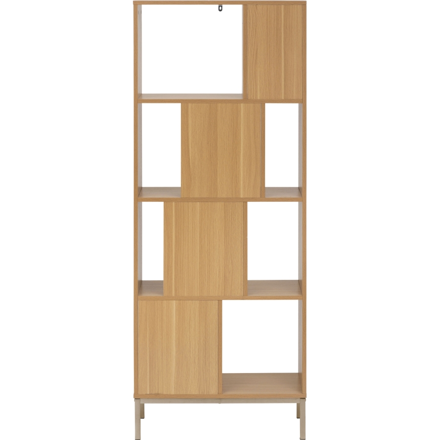 5five - Libreria GRID 63x159x30 cm marrone