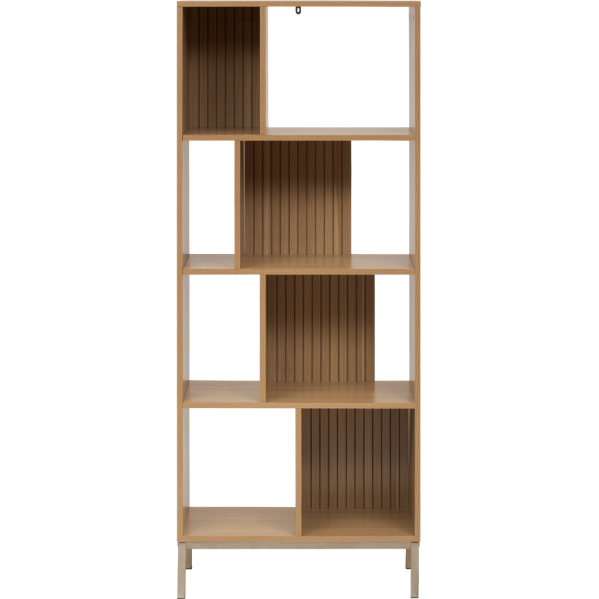 5five - Libreria GRID 63x159x30 cm marrone