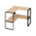 5five - Mensola angolare PALO 40x40 cm beige/nero