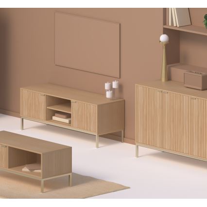 5five - Mobile TV KUBI 120x40 cm marrone