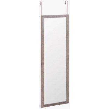 5five - Specchio da appendere alla porta MATCHING 109x35 cm grigio