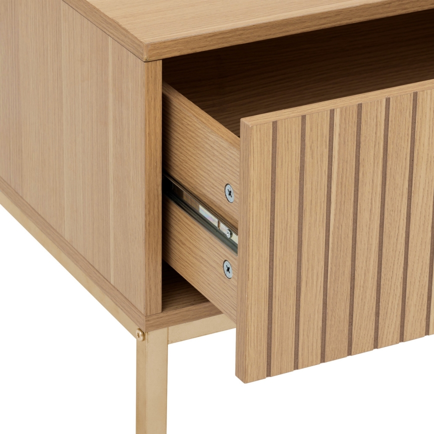 5five - Tavolino da salotto ESEN 100x40 cm marrone