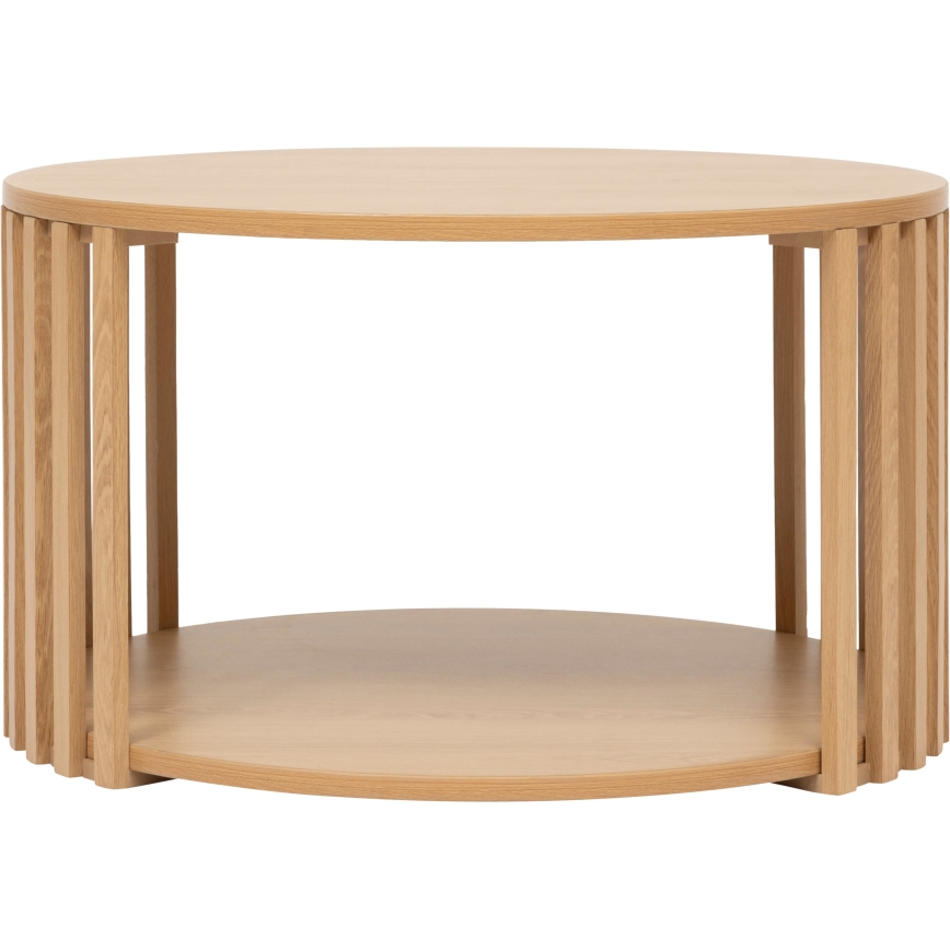 5five - Tavolino da salotto VINKY Ø 60 cm marrone