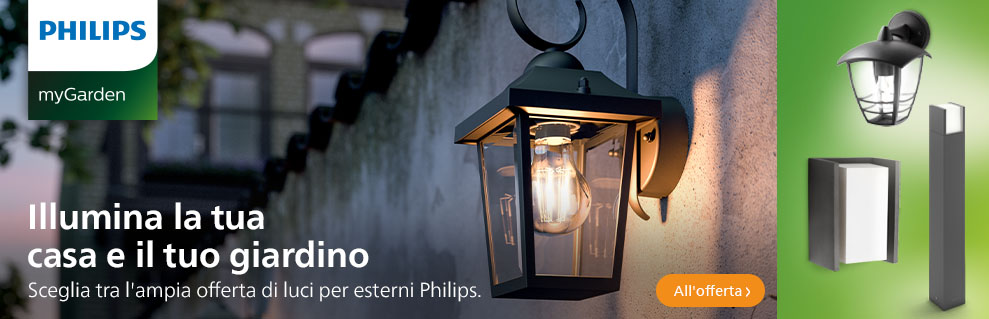 Banner Illuminazione esterna Philips