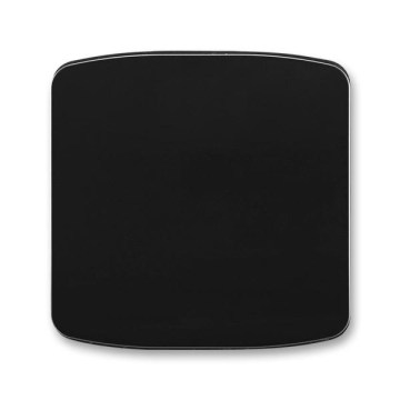 ABB 3558A-A651 N - Placca per interruttore singolo TANGO nera