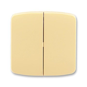 ABB 3558A-A652 D - Placca per interruttore divisibile TANGO beige
