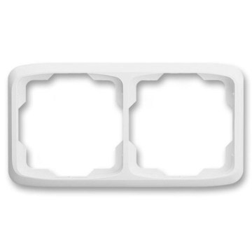 ABB 3901A-B20 B - Cornice doppia TANGO bianca