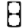 ABB 3901A-B21 N - Cornice doppia TANGO nera