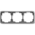 ABB 3901A-B30 S2 - Placca tripla TANGO grigio scuro