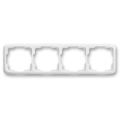 ABB 3901A-B40 B - Cornice a quattro moduli TANGO bianca