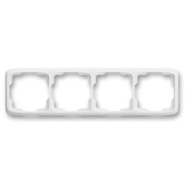 ABB 3901A-B40 B - Cornice a quattro moduli TANGO bianca