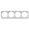 ABB 3901A-B40 S - Cornice a quattro posti TANGO grigia