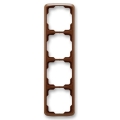 ABB 3901A-B41 H - Cornice a 4 posti TANGO marrone