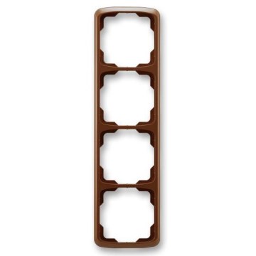 ABB 3901A-B41 H - Cornice a 4 posti TANGO marrone
