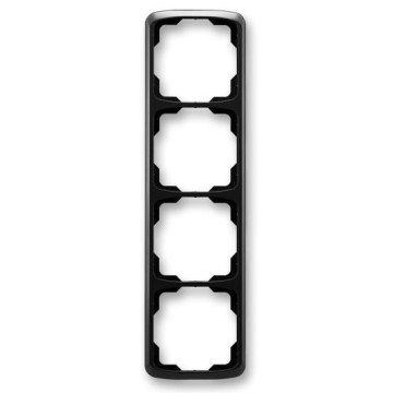 ABB 3901A-B41 N - Cornice per 4 moduli TANGO nera