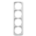 ABB 3901A-B41 S - Placca 4 posti TANGO grigia