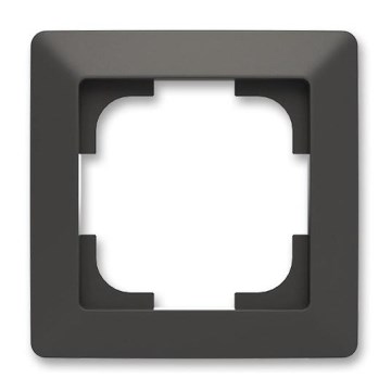 ABB 3901T-A00010 137 - Cornice singola ZONI nero opaco