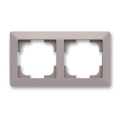 ABB 3901T-A00020 144 - Cornice doppia ZONI greige