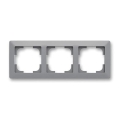 ABB 3901T-A00030 141 - Cornice tripla ZONI grigia