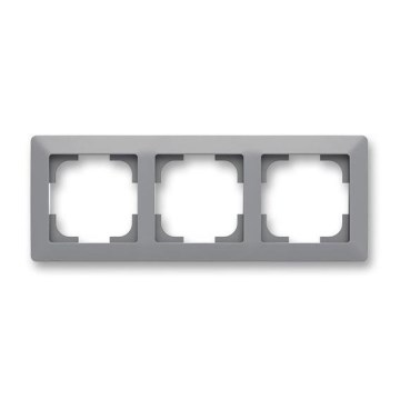 ABB 3901T-A00030 141 - Cornice tripla ZONI grigia