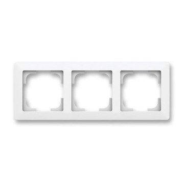 ABB 3901T-A00030 240 - Cornice tripla ZONI bianco opaco
