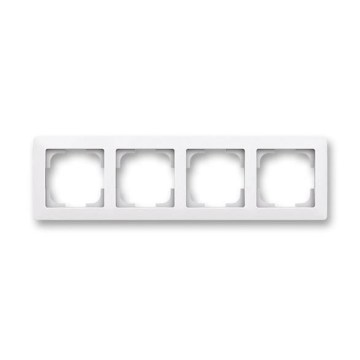ABB 3901T-A00040 500 - Cornice a 4 posti ZONI bianca
