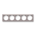 ABB 3901T-A00050 144 - Cornice a 5 posti ZONI grigio-beige