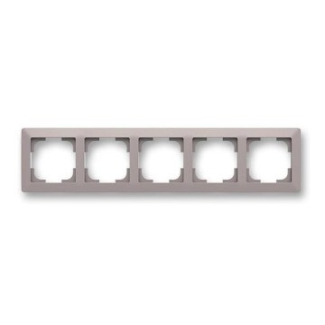 ABB 3901T-A00050 144 - Cornice a 5 posti ZONI grigio-beige