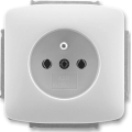 ABB 5518A-A2349 S - Presa domestica senza cornice TANGO 250V grigia