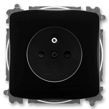 ABB 6619A-A06357 N - Presa domestica senza placca TANGO 250V nera