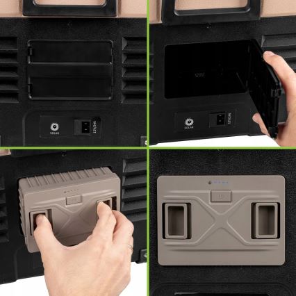 Accumulatore per frigoriferi portatili da auto 11,1V 15600 mAh