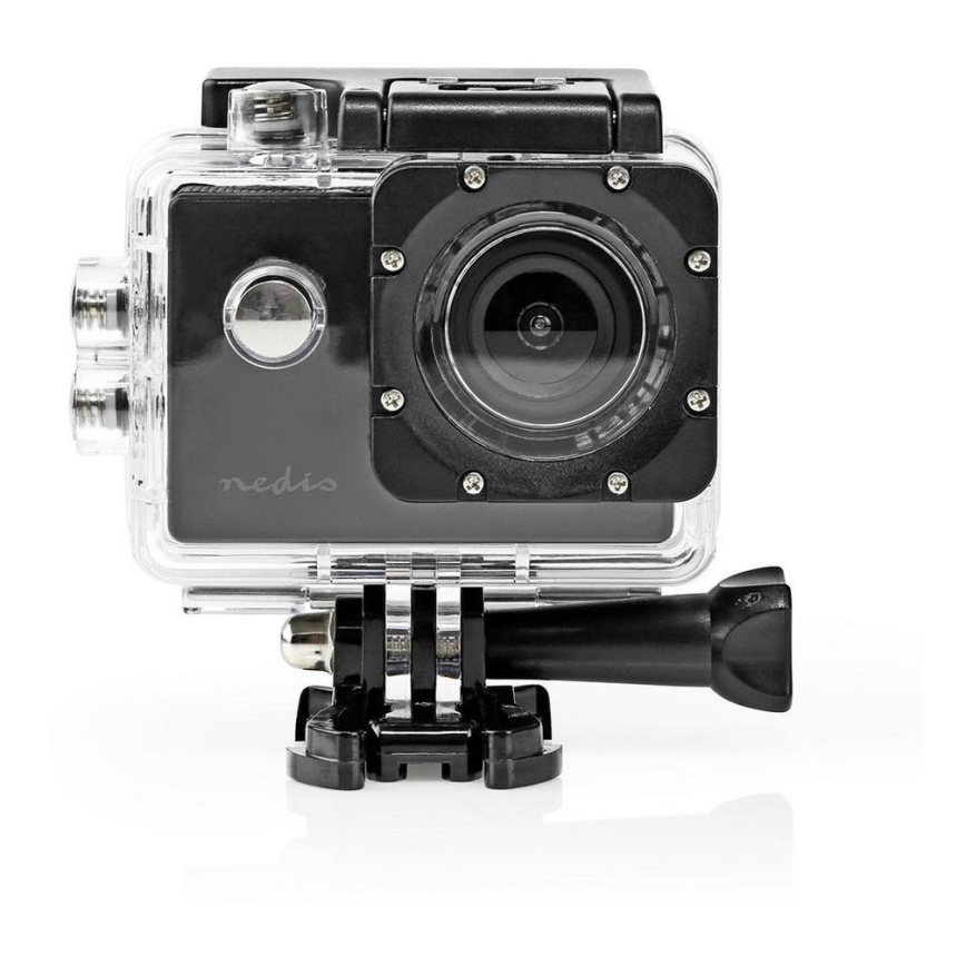 Action camera con custodia impermeabile Full HD 1080p/2 TFT 12MP