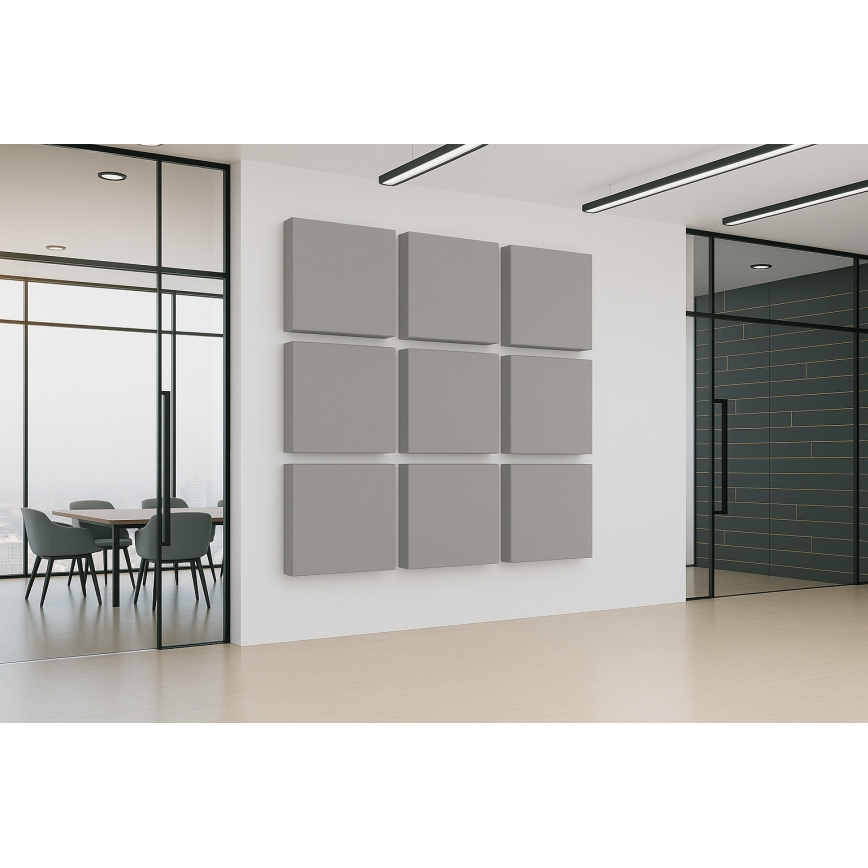 Acustico panel SILENCE 58x58 cm grigio
