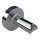 Adattatore di connessione 6,4x6,4 cm argento