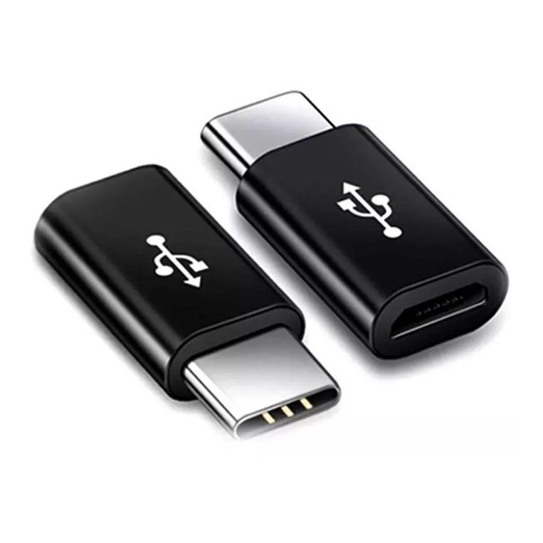 Adattatore Micro per USB USB-C nero