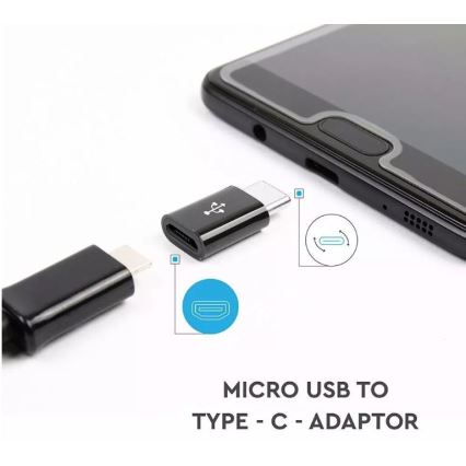 Adattatore Micro per USB USB-C nero