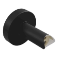 Adattatore per collegamento incassato per asciugatori elettrici da parete 6,4x6,4 cm, nero
